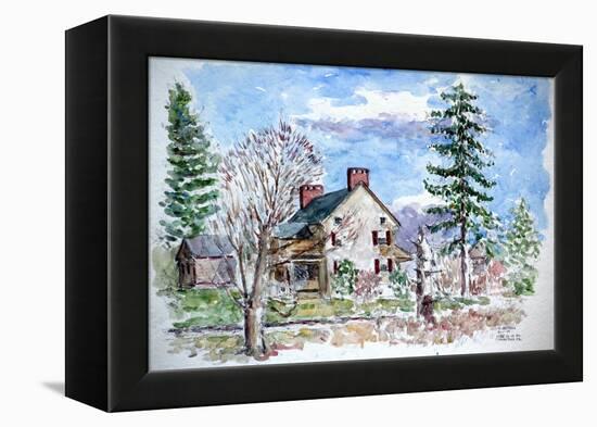 Hpuse, Chaddsford, Pa., 1996-Anthony Butera-Framed Premier Image Canvas