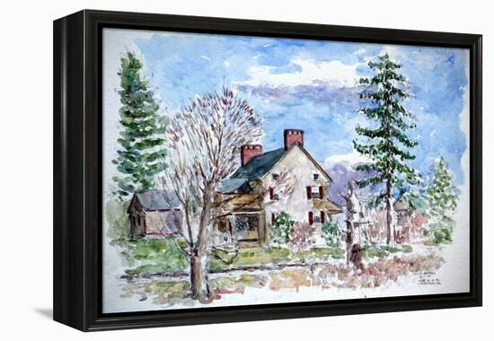 Hpuse, Chaddsford, Pa., 1996-Anthony Butera-Framed Premier Image Canvas