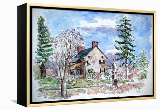 Hpuse, Chaddsford, Pa., 1996-Anthony Butera-Framed Premier Image Canvas