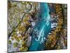 Hraunfossar, Waterfall, Iceland-Arctic-Images-Mounted Photographic Print
