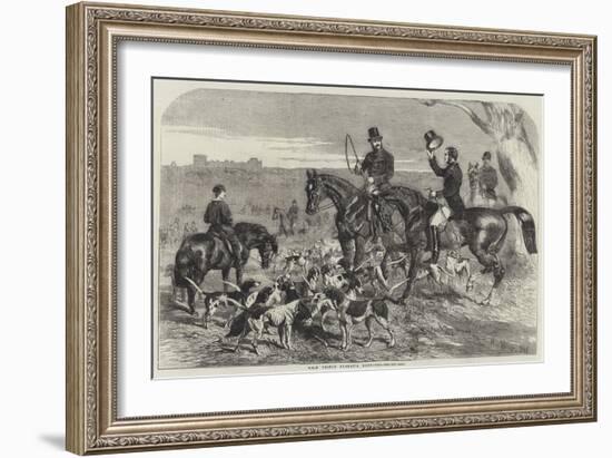 Hrh Prince Albert's Harriers-Harrison William Weir-Framed Giclee Print