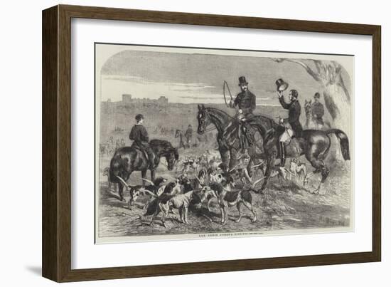 Hrh Prince Albert's Harriers-Harrison William Weir-Framed Giclee Print