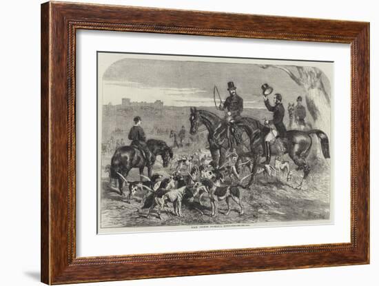 Hrh Prince Albert's Harriers-Harrison William Weir-Framed Giclee Print