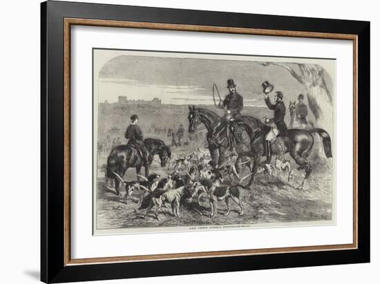 Hrh Prince Albert's Harriers-Harrison William Weir-Framed Giclee Print