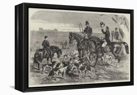 Hrh Prince Albert's Harriers-Harrison William Weir-Framed Premier Image Canvas