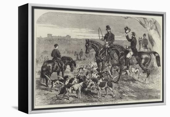 Hrh Prince Albert's Harriers-Harrison William Weir-Framed Premier Image Canvas