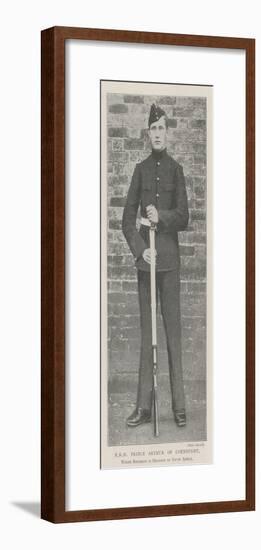 Hrh Prince Arthur of Connaught, Whose Regiment Is Ordered to South Africa-null-Framed Giclee Print