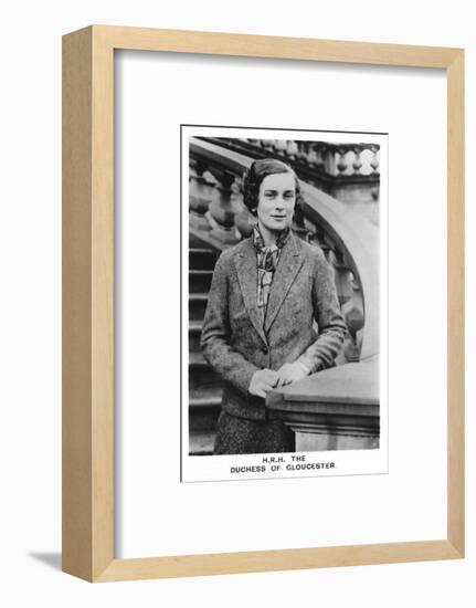 'HRH The Duchess of Gloucester' (1901-2004), 1937-Unknown-Framed Photographic Print