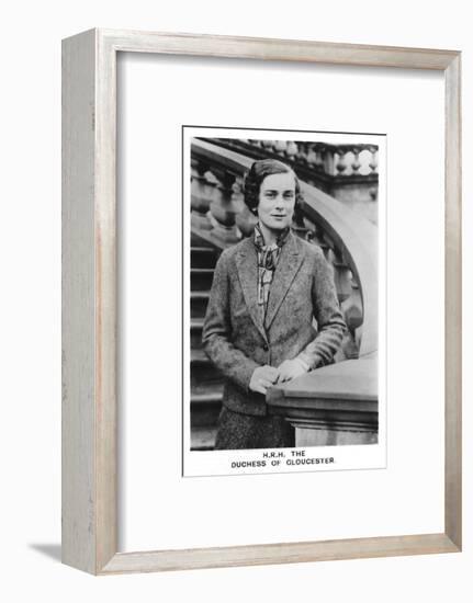 'HRH The Duchess of Gloucester' (1901-2004), 1937-Unknown-Framed Photographic Print