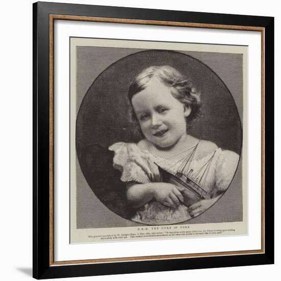 Hrh the Duke of York-Adolphe Beau-Framed Giclee Print