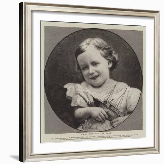 Hrh the Duke of York-Adolphe Beau-Framed Giclee Print