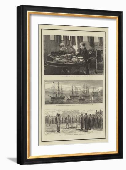 Hrh the Late Duke of Clarence and Avondale-William Edward Atkins-Framed Giclee Print