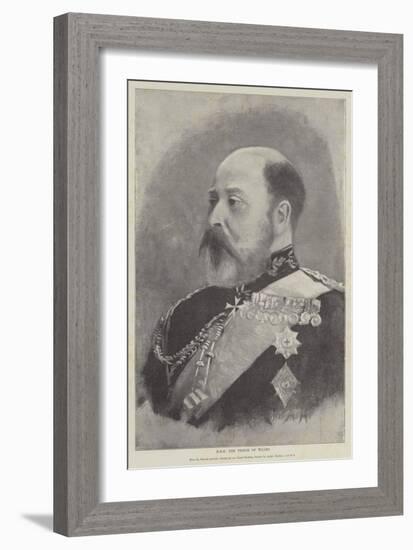 Hrh the Prince of Wales-Arthur Hopkins-Framed Giclee Print