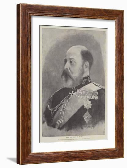 Hrh the Prince of Wales-Arthur Hopkins-Framed Giclee Print