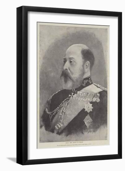 Hrh the Prince of Wales-Arthur Hopkins-Framed Giclee Print