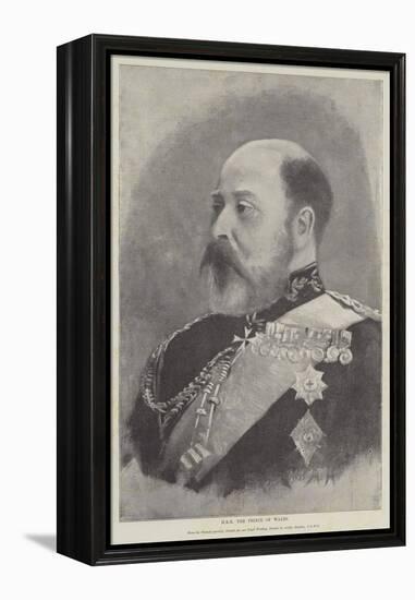 Hrh the Prince of Wales-Arthur Hopkins-Framed Premier Image Canvas