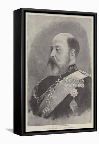 Hrh the Prince of Wales-Arthur Hopkins-Framed Premier Image Canvas