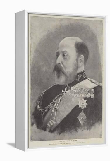 Hrh the Prince of Wales-Arthur Hopkins-Framed Premier Image Canvas