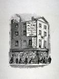 James Rimell's Bookshop, Soho House, Corner of Dean Street and Oxford Street, London, C1860-HS Bartun-Premier Image Canvas
