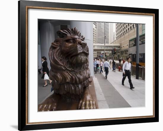 Hsbc Building, Central District, Hong Kong, China-Sergio Pitamitz-Framed Photographic Print