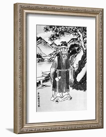 Hua Tuo, Chinese Physician, Artwork-Science Photo Library-Framed Photographic Print