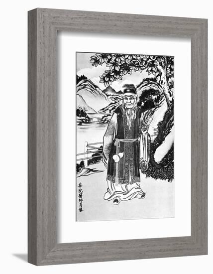 Hua Tuo, Chinese Physician, Artwork-Science Photo Library-Framed Photographic Print