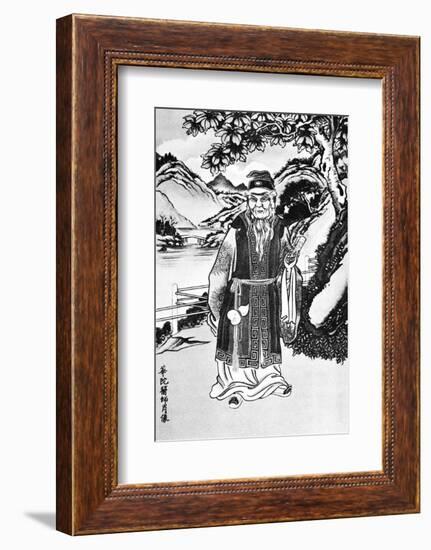 Hua Tuo, Chinese Physician, Artwork-Science Photo Library-Framed Photographic Print