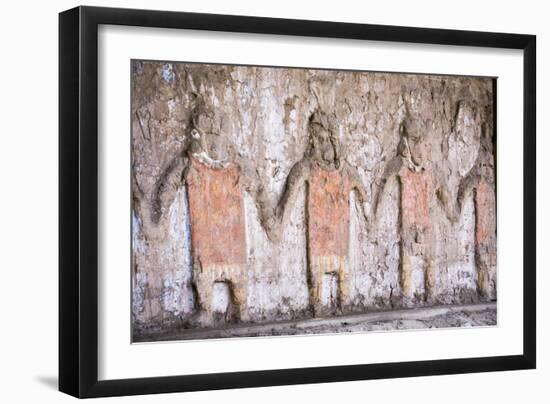 Huaca del Sol y de la Luna, Moche civilisation, Peru, South America-Peter Groenendijk-Framed Photographic Print