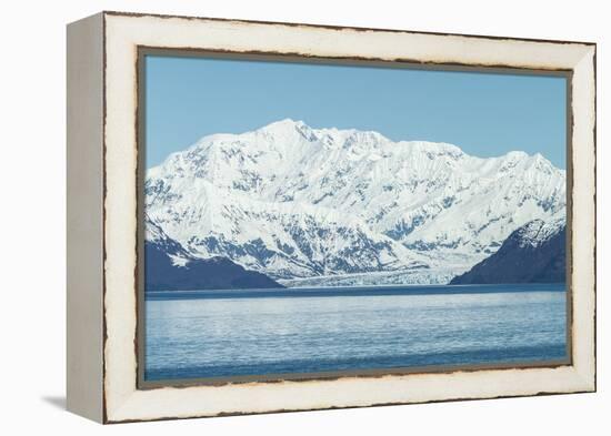 Hubbard Glacier in Yakutat Bay, Alaska.-jirivondrous-Framed Premier Image Canvas