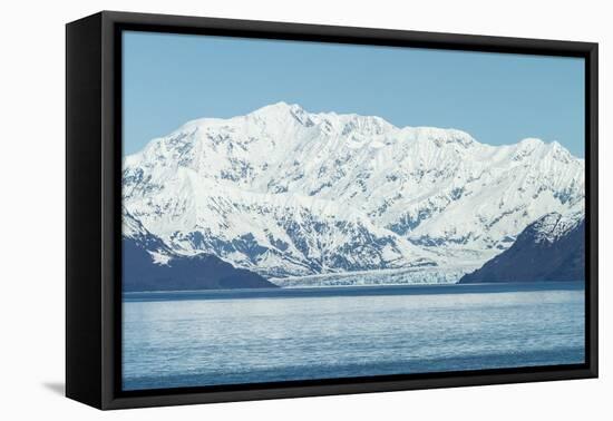 Hubbard Glacier in Yakutat Bay, Alaska.-jirivondrous-Framed Premier Image Canvas