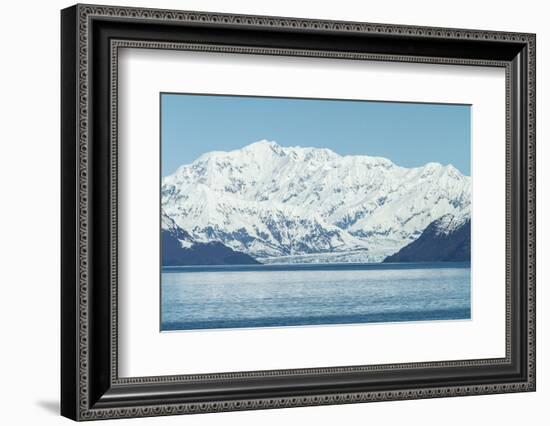 Hubbard Glacier in Yakutat Bay, Alaska.-jirivondrous-Framed Premium Photographic Print