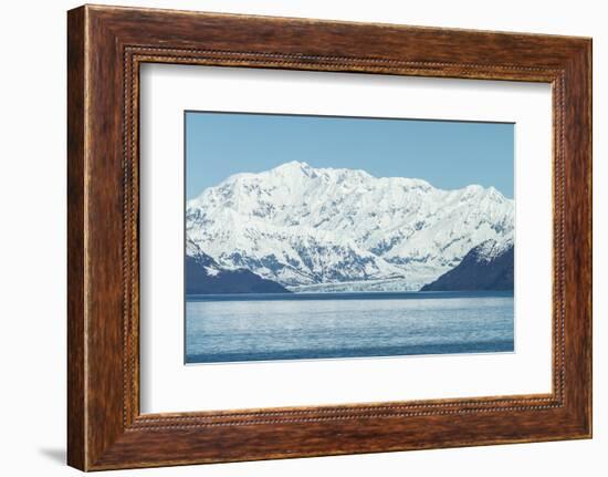 Hubbard Glacier in Yakutat Bay, Alaska.-jirivondrous-Framed Photographic Print