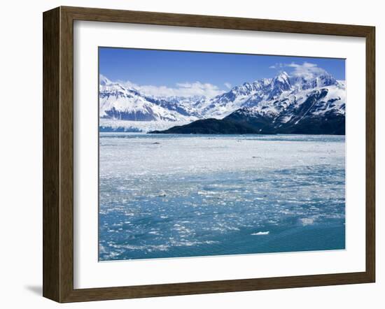 Hubbard Glacier in Yakutat Bay, Gulf of Alaska, Southeast Alaska, USA-Richard Cummins-Framed Photographic Print