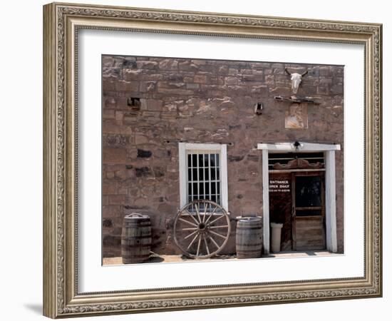 Hubbell Trading Post National Historic Site on the Navajo Nation Reservation, Arizona-null-Framed Photographic Print