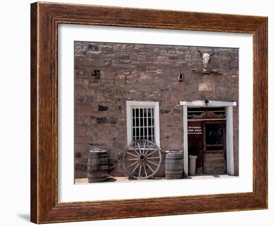 Hubbell Trading Post National Historic Site on the Navajo Nation Reservation, Arizona-null-Framed Photographic Print