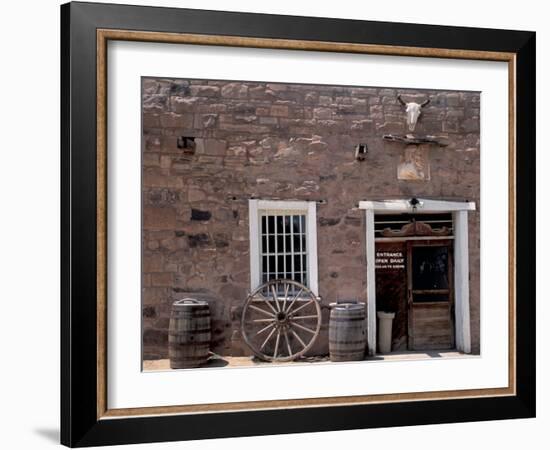 Hubbell Trading Post National Historic Site on the Navajo Nation Reservation, Arizona-null-Framed Photographic Print