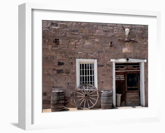 Hubbell Trading Post National Historic Site on the Navajo Nation Reservation, Arizona-null-Framed Photographic Print