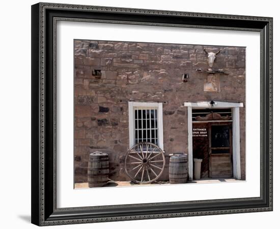 Hubbell Trading Post National Historic Site on the Navajo Nation Reservation, Arizona-null-Framed Photographic Print