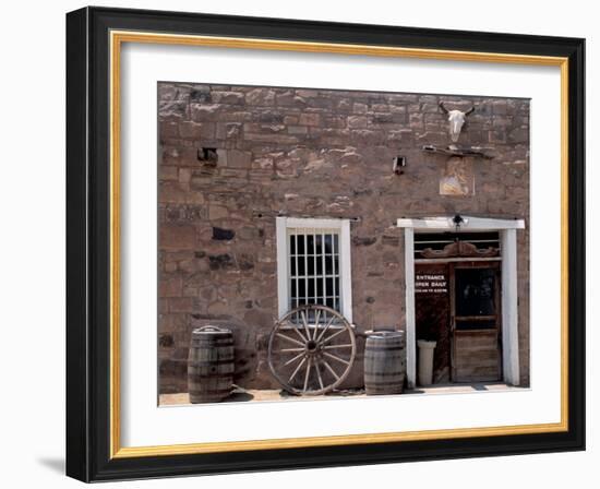 Hubbell Trading Post National Historic Site on the Navajo Nation Reservation, Arizona-null-Framed Photographic Print