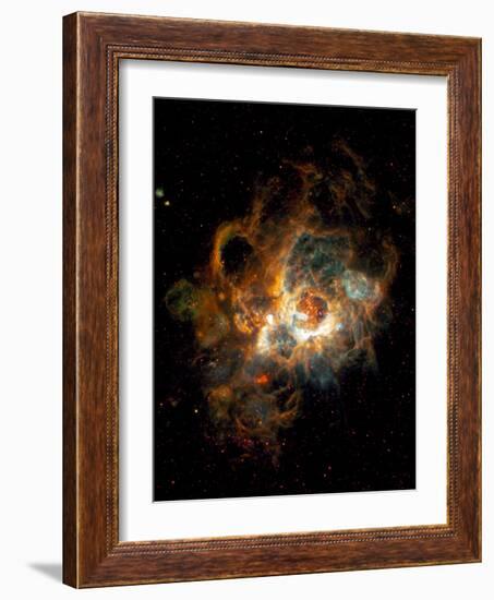 Hubble Space Telescope View of Nebula NGC 604-null-Framed Photographic Print