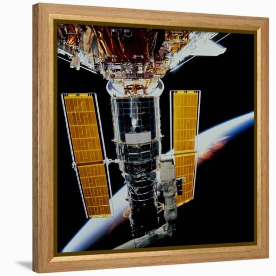 Hubble Space Telescope-Stocktrek Images-Framed Premier Image Canvas