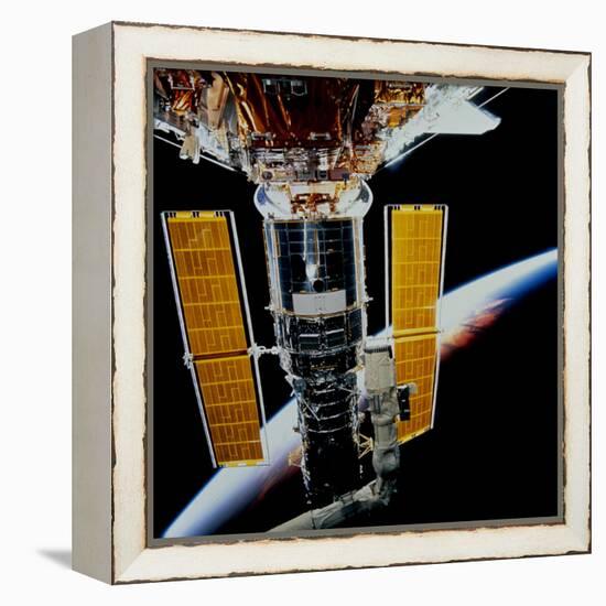 Hubble Space Telescope-Stocktrek Images-Framed Premier Image Canvas