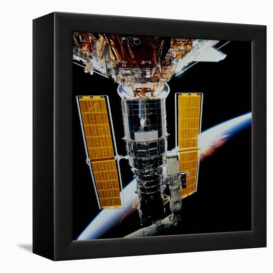 Hubble Space Telescope-Stocktrek Images-Framed Premier Image Canvas