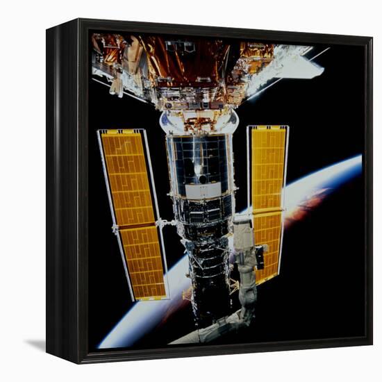 Hubble Space Telescope-Stocktrek Images-Framed Premier Image Canvas