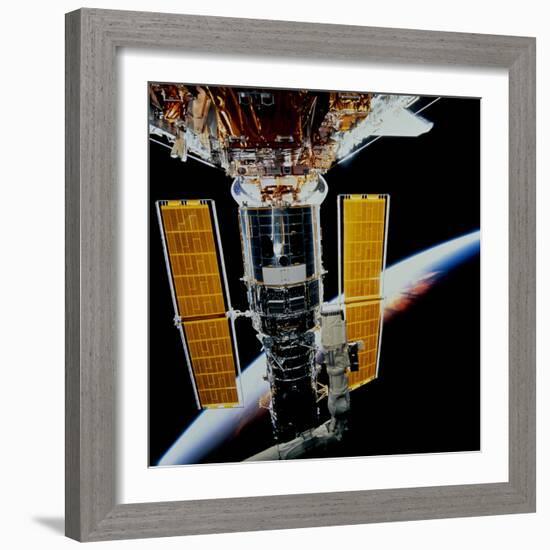 Hubble Space Telescope-Stocktrek Images-Framed Photographic Print