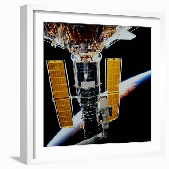 Hubble Space Telescope-Stocktrek Images-Framed Photographic Print