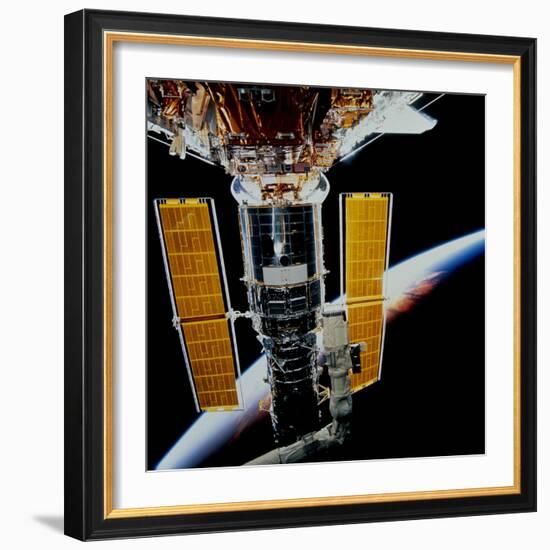 Hubble Space Telescope-Stocktrek Images-Framed Photographic Print