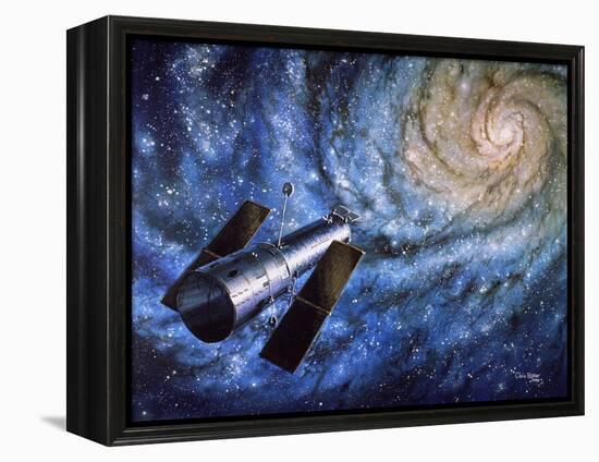 Hubble Telescope-Chris Butler-Framed Premier Image Canvas