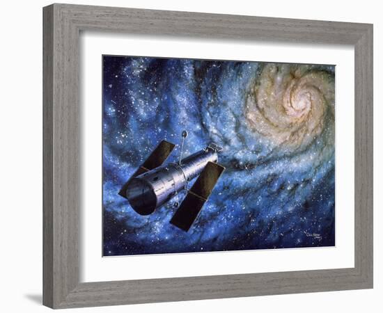 Hubble Telescope-Chris Butler-Framed Photographic Print