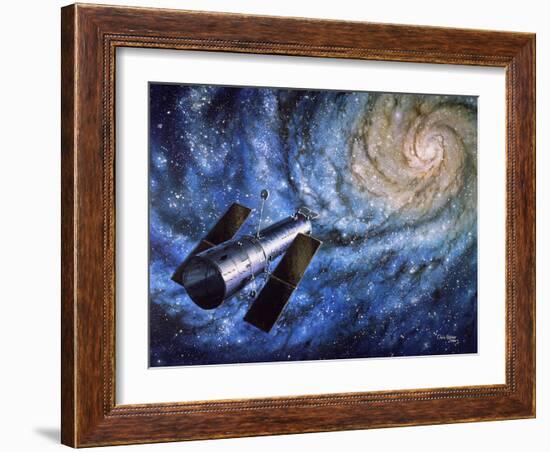 Hubble Telescope-Chris Butler-Framed Photographic Print